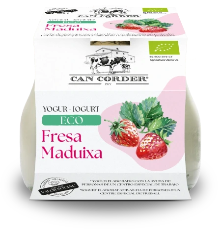 Yogur de Fresa Ecológico